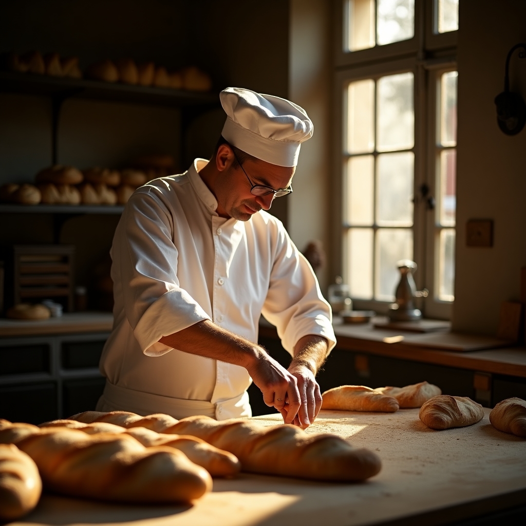 Boulangerie traditionnelle à Paris