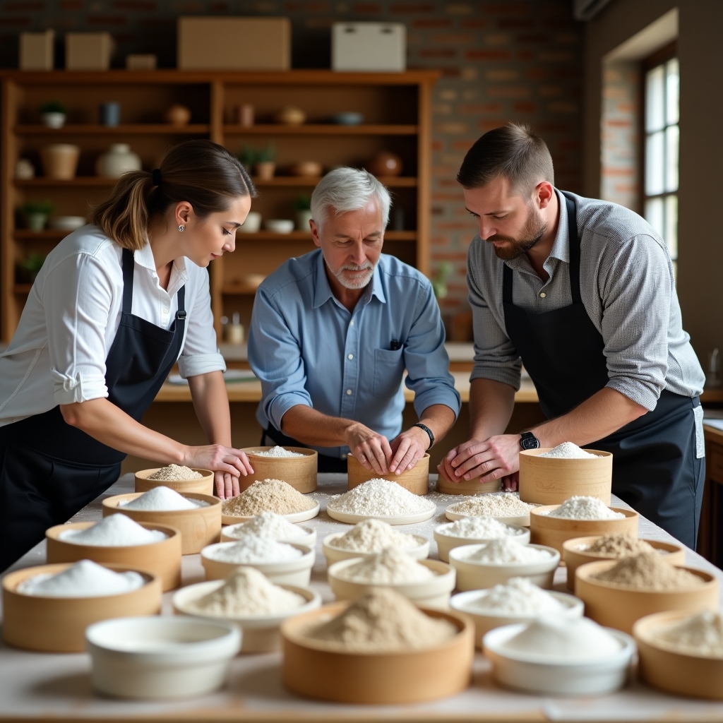 Atelier d'approvisionnement en farine
